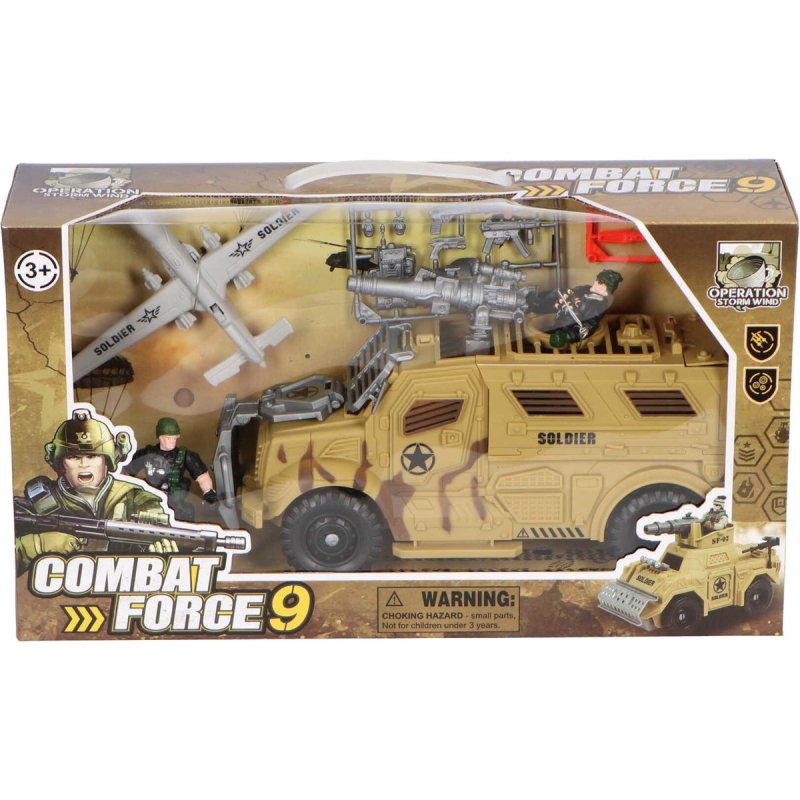 MILITAIR SPEELSET COMBATFORCE 9 TRUCK - Truck - JW JF-CFTRUCK